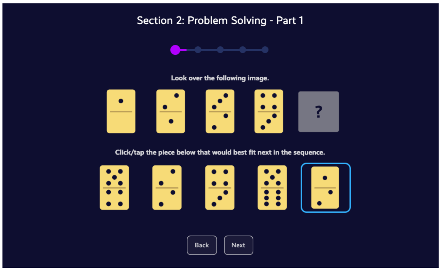 plum problem solving test answers